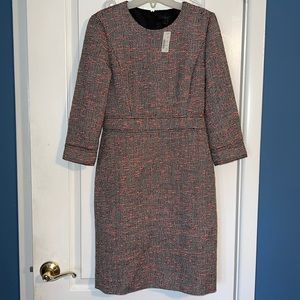 NWT JCrew tweed dress